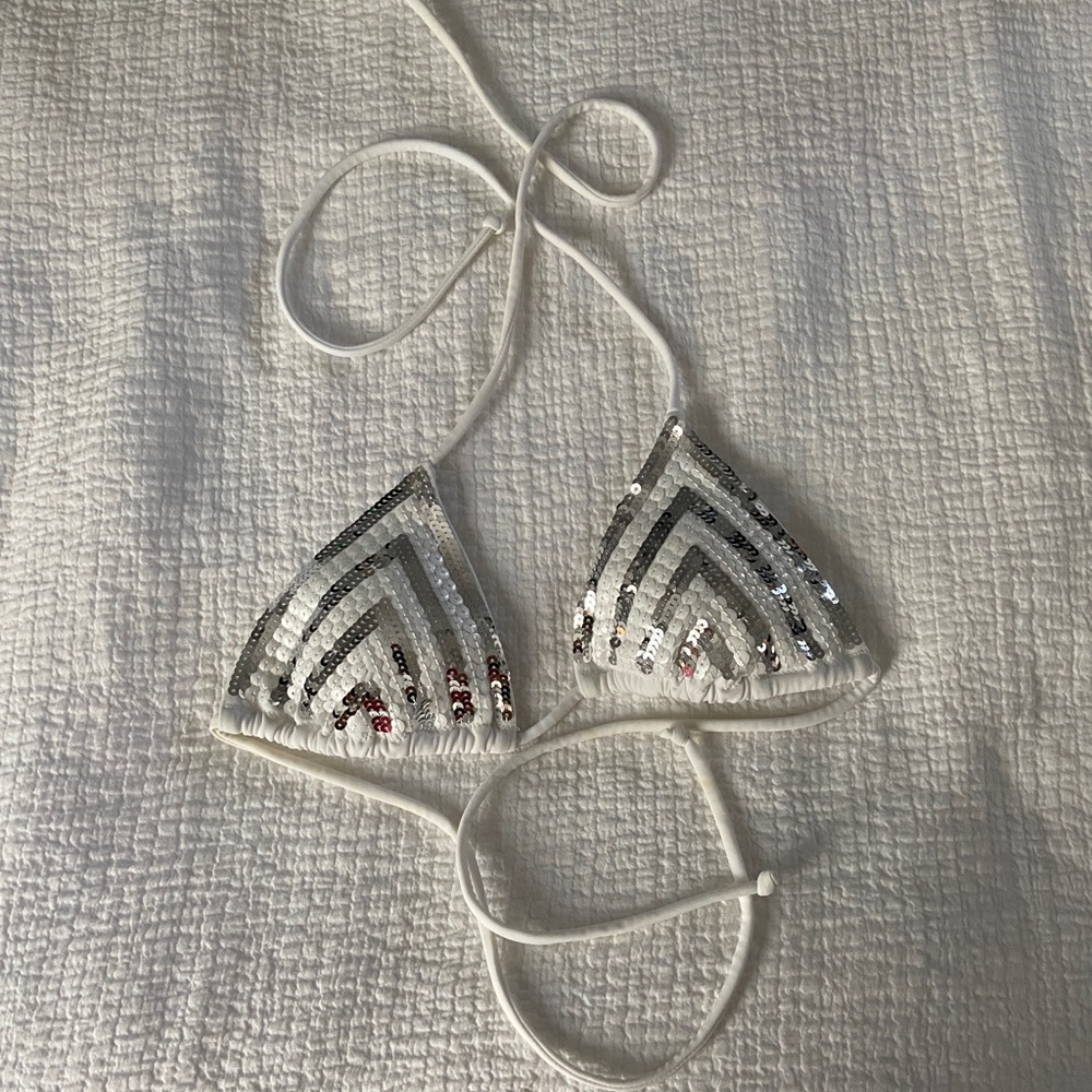 Victoria’s Secret sequined bikini top